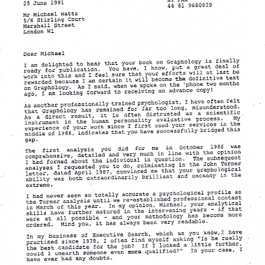 Boyden International Headhunters testimonial letter of thanks pt1