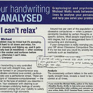 Bella graphology analysis