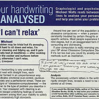 Bella graphology analysis